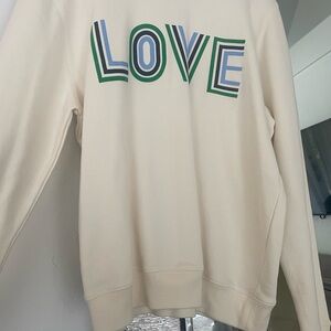 Tory Port LOVE graphic crewneck